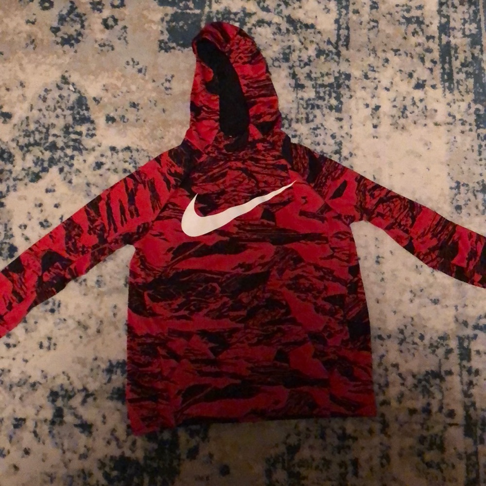 Black and red Nike sweatshirt